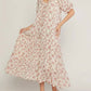 Entro - Ruffled V Neck Maxi Dress