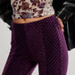 Free People - Penny Pull On Velvet Flare Pant
