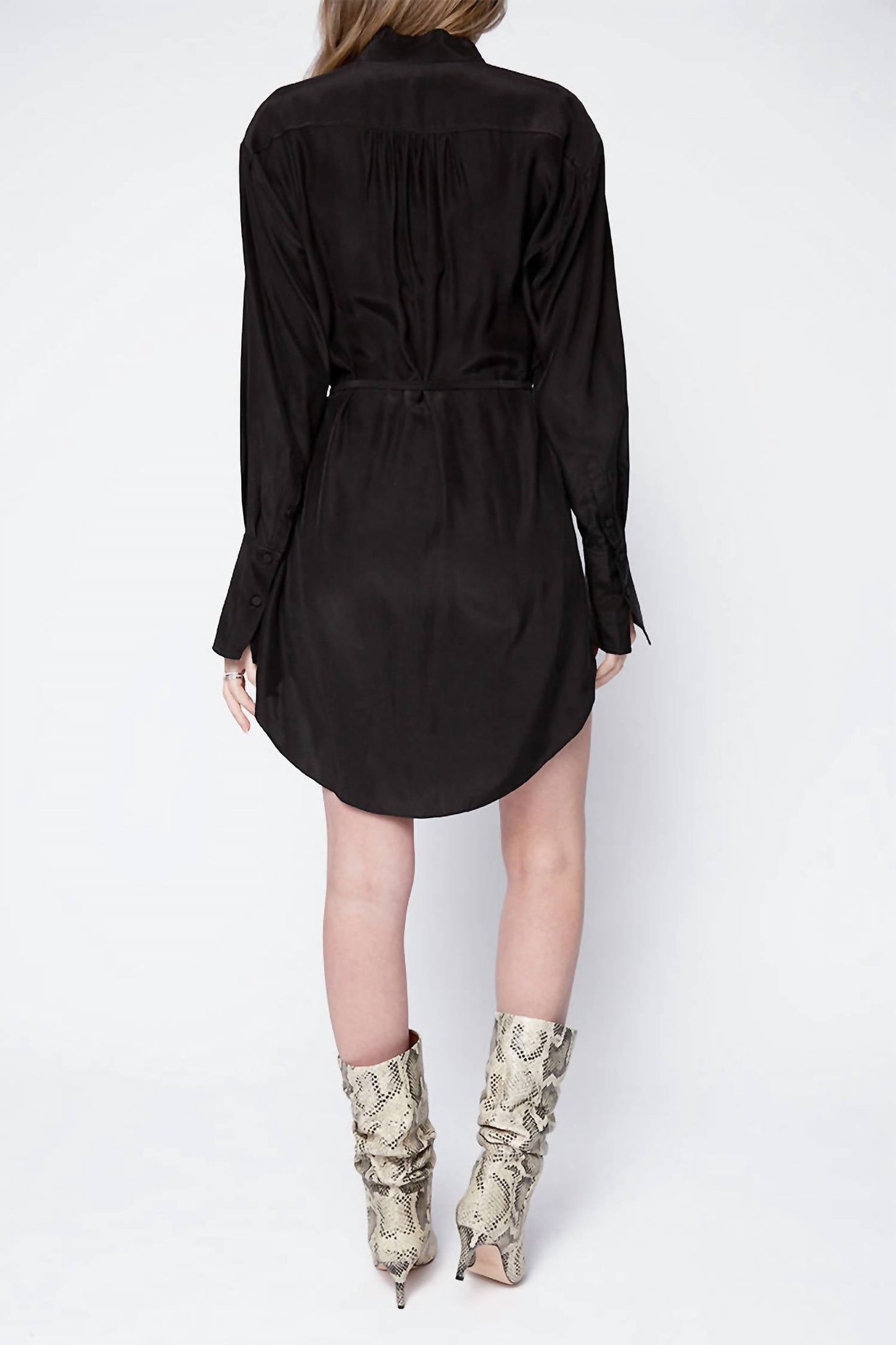 Frame - Cravat Collared Dress