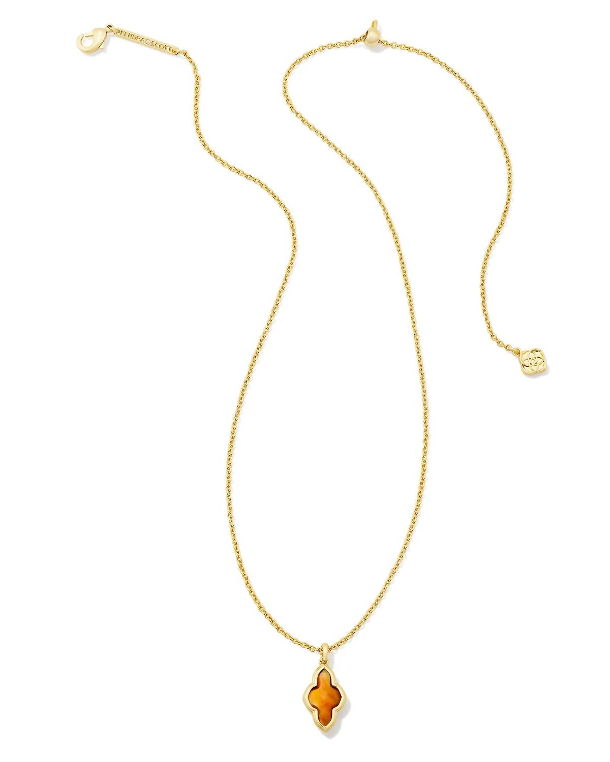 Kendra Scott - Women's Framed Abbie Short Pendant Necklace