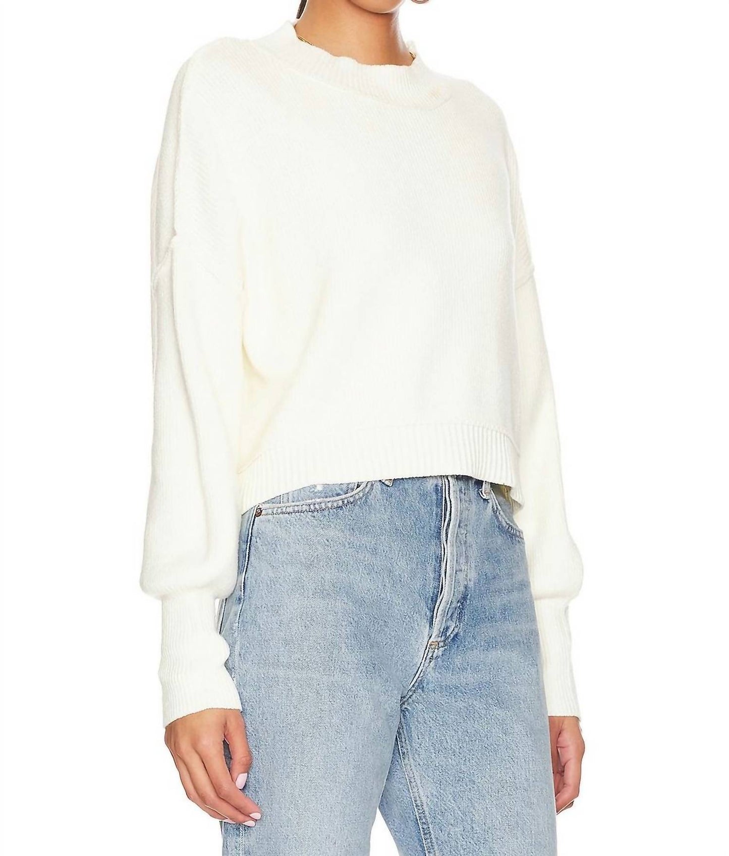 Free People - EASY STREET CROP PULLOVER
