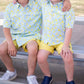 Blue Quail Clothing Co. - Boy's Short Sleeve Shirt Bananas