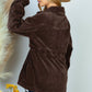 व्हाइट बर्च - क्वार्टर जिप सॉलिड रिब्ड निट पुलोवर