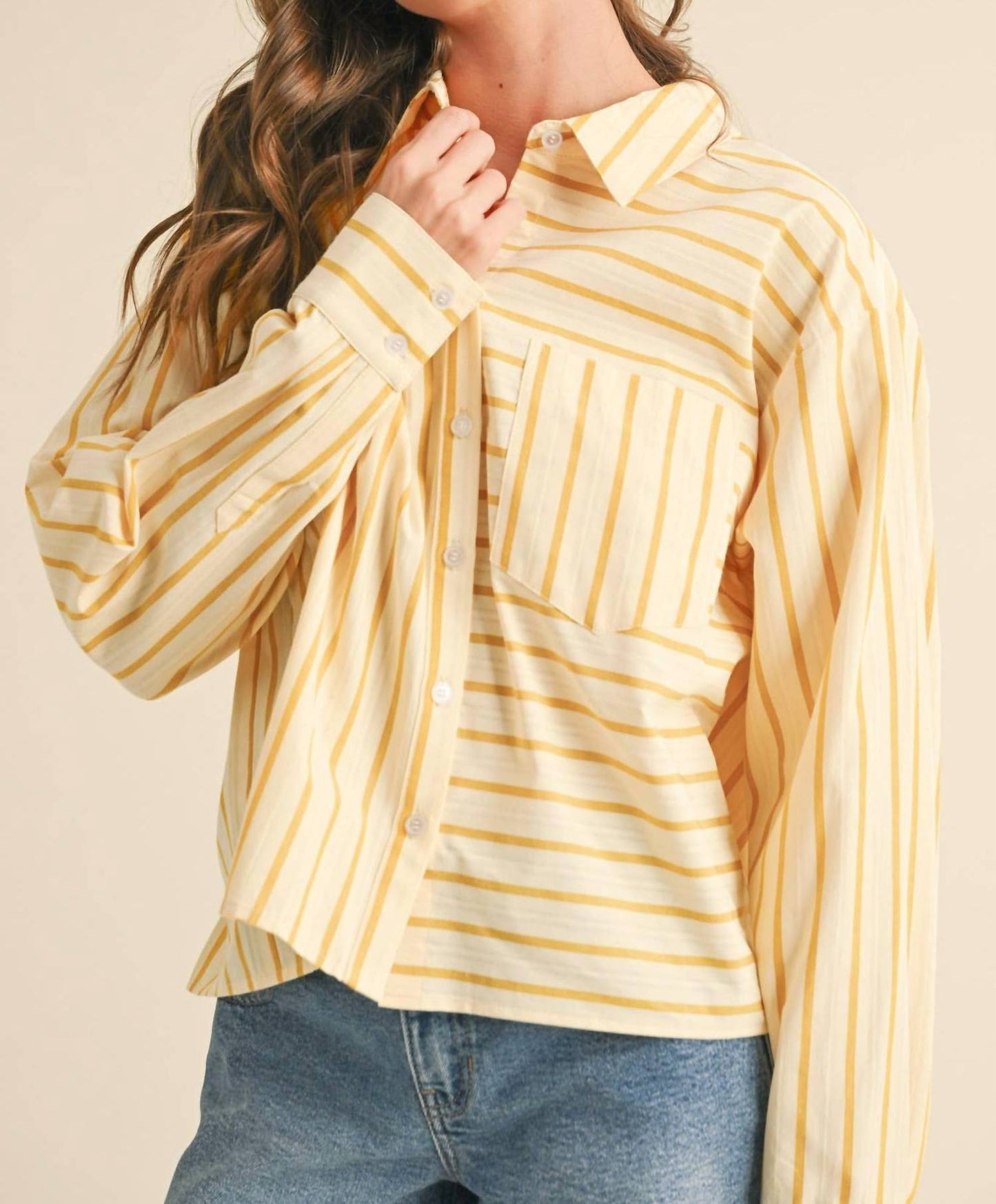 &Merci - Daffodil Striped Top