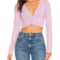 For Love & Lemons - JOAN CROP CARDIGAN