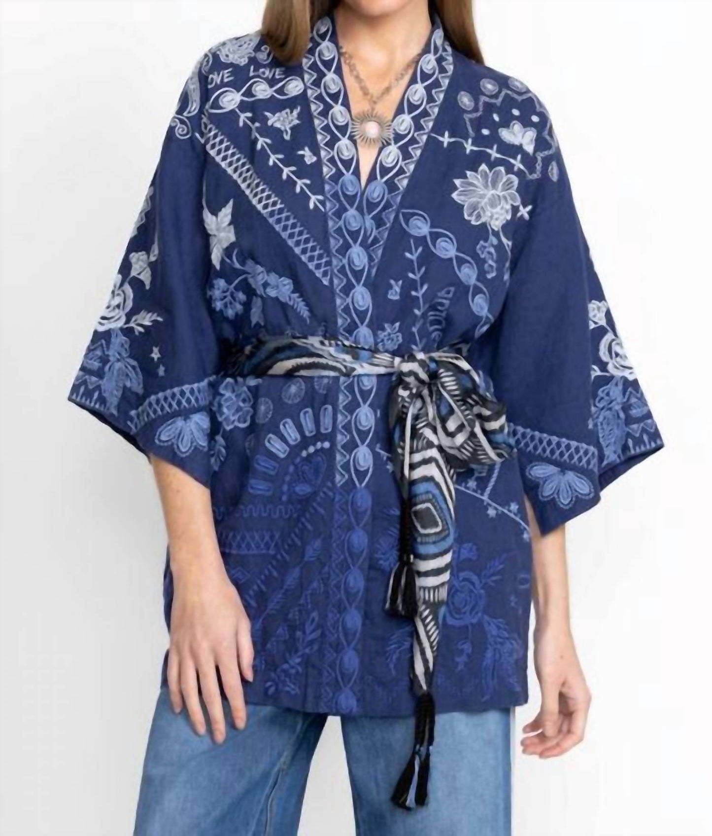 Johnny Was - LINEN KIMONO LAURA