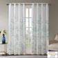 Burnout Printed Curtain Panel (Single Panel)