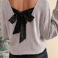 Aapparella - Bow Tie Back Blouse