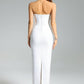 Bella Barnett - Rebecca Flower Bandage Maxi Dress