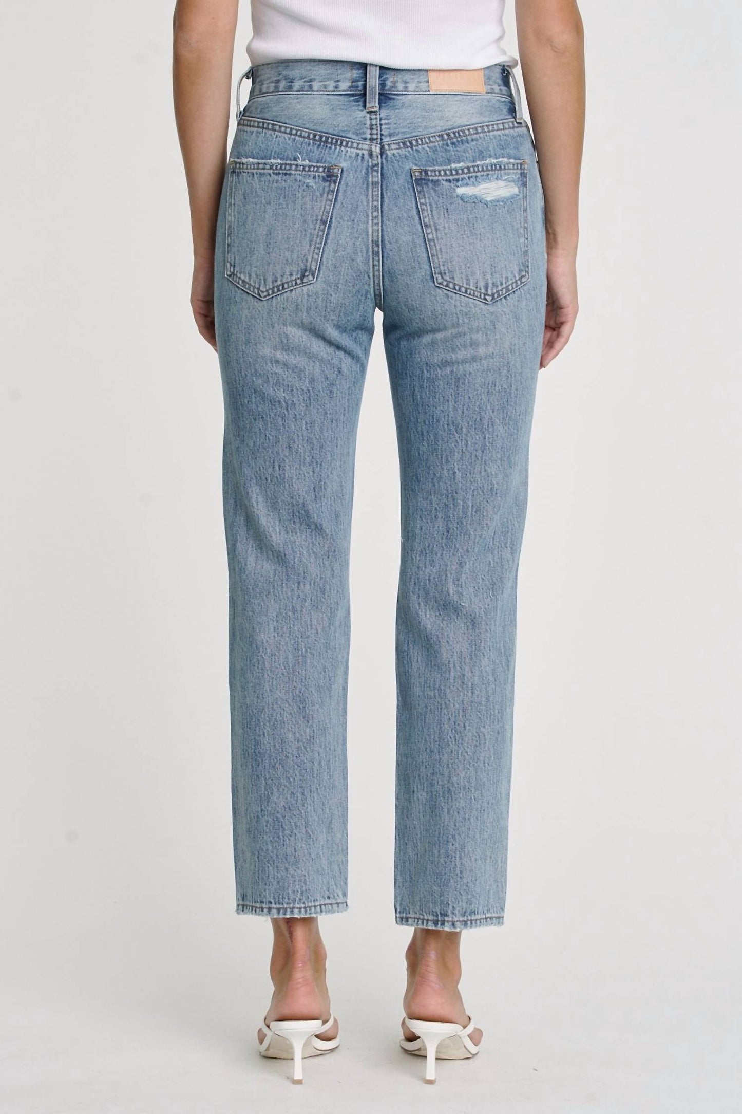 Pistola - Charlie High Rise Straight Jeans