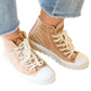 Corkys Footwear - Run Me Down Velvet High Tops