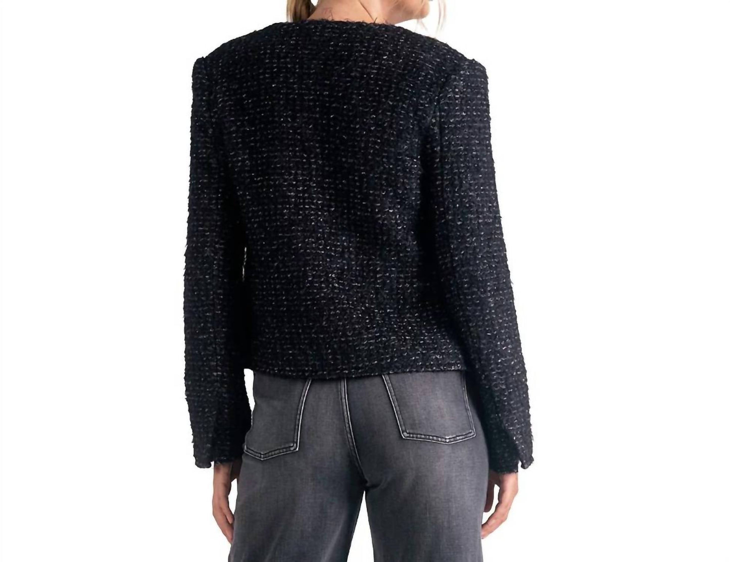 Elan - Structured Tweed Jacket
