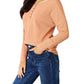 बेसिक बे - सोफिस्टिकेटेड कम्फर्ट हाफ बटन ब्लाउज