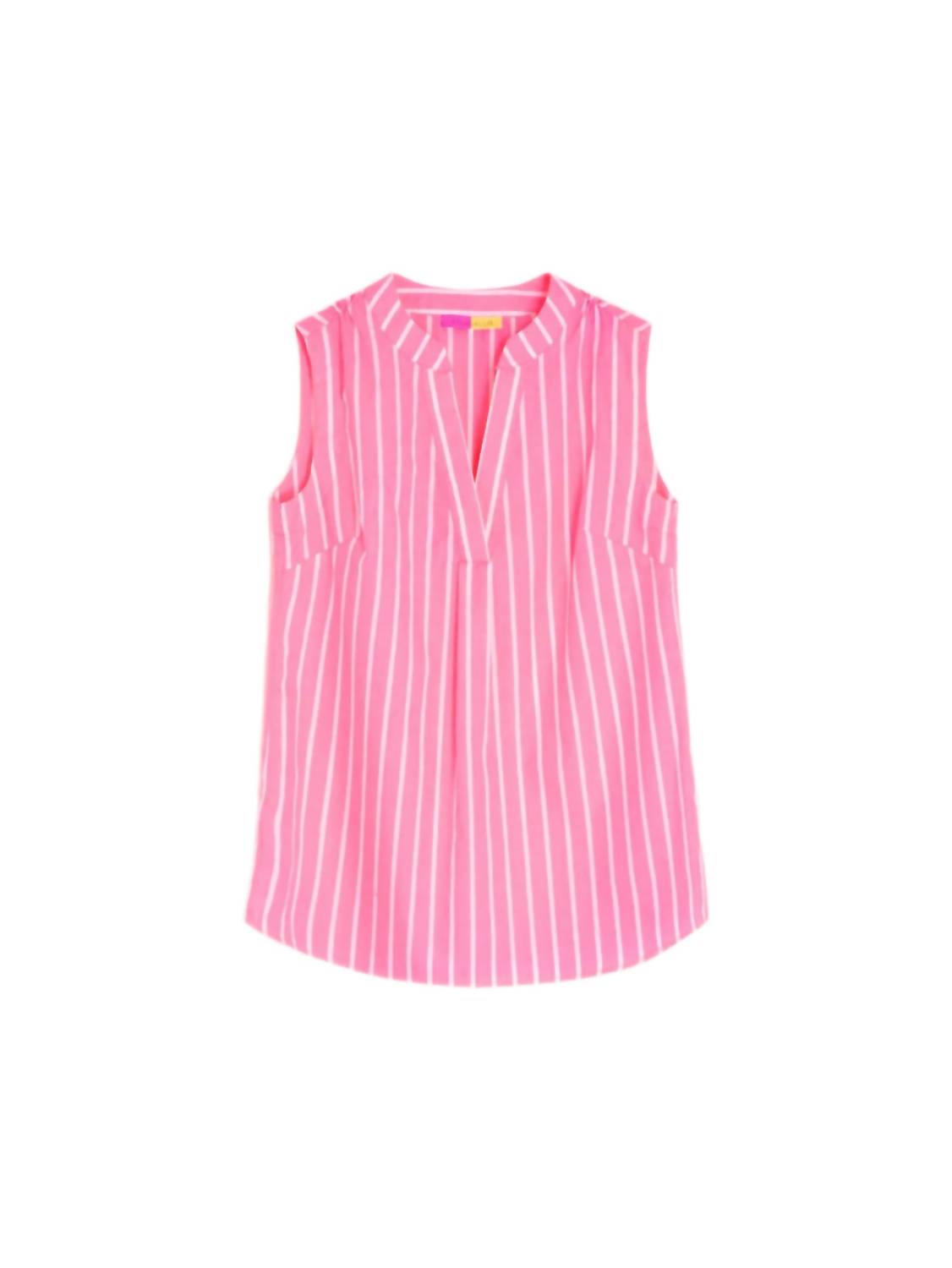 Vilagallo - Women Fiorella Sleeveless Poplin Top