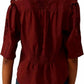 Free People - Cotton Embroidered Blouse
