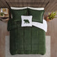 King Plush to Sherpa Down Alternative Comforter Set