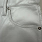 Agolde - Luna High Waist Barrel Leg Leather Blend Pants