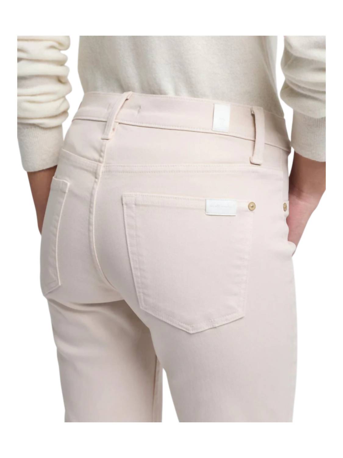 7 For All Mankind - Tailorless Coated Bootcut Jeans