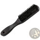 Beard Brush Stiff Pig Bristle with Wooden Handle