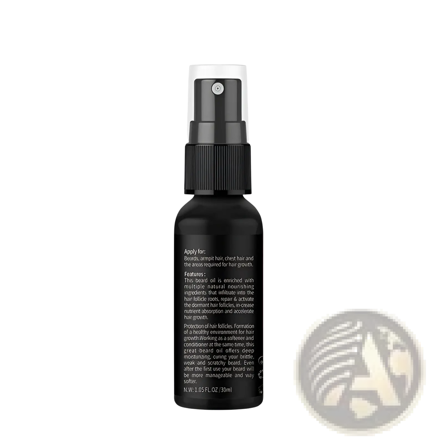 Beard Growth Liquid Pure Nourishing Oil Spray