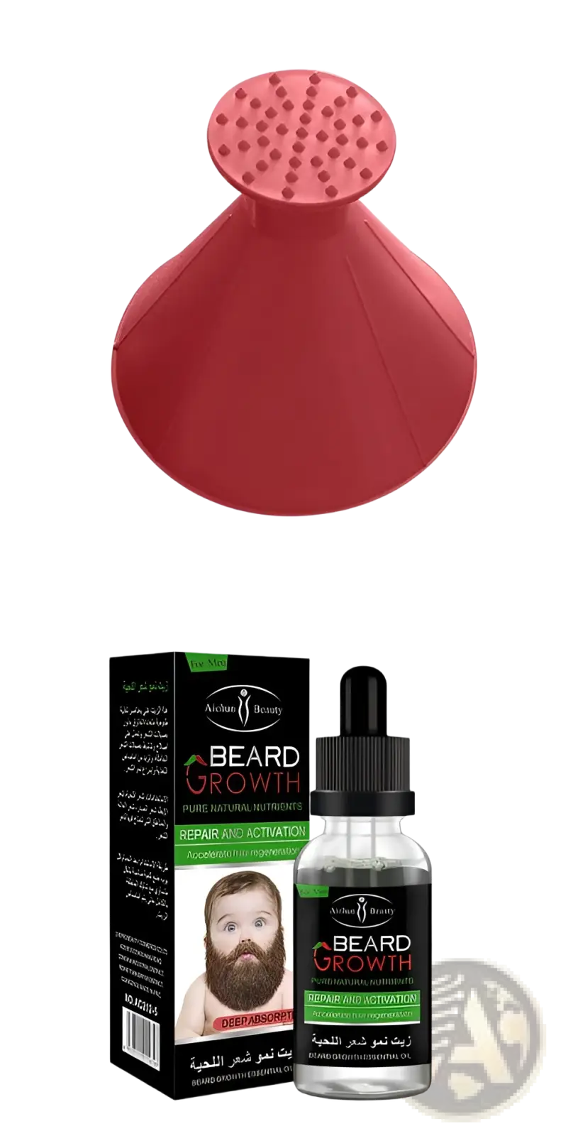 Beard Growth Oil for Natural Repair and Nourishing Care
