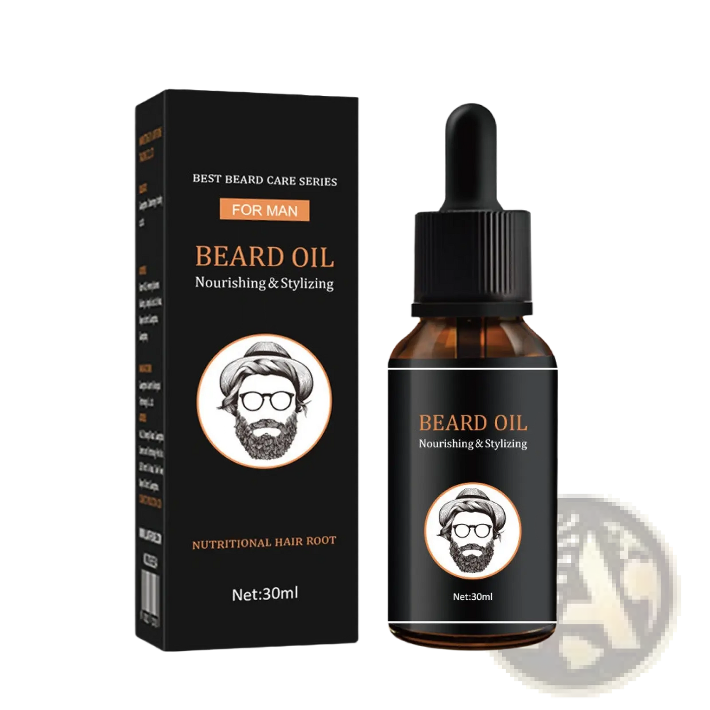 Beard Roller and Oil Set Microneedle Skin Care Kit
