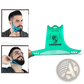 Beard Shaping Comb with Nose Guide and Step Cut Design