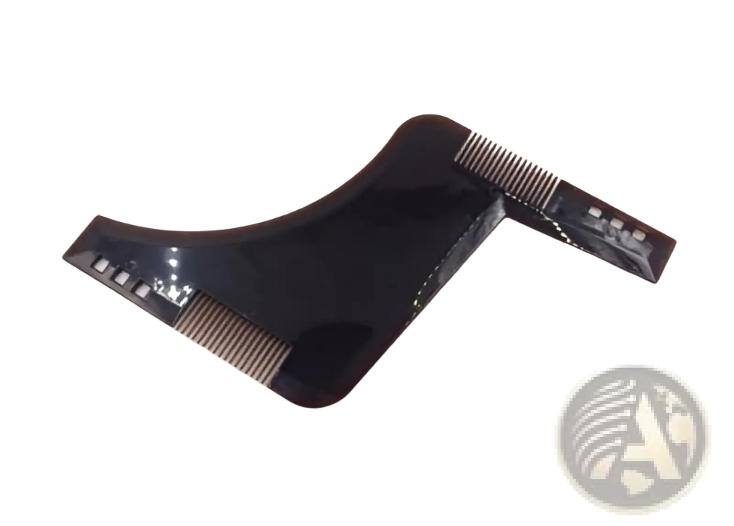 Beard Shaping Tool and Comb for Precise Trimming