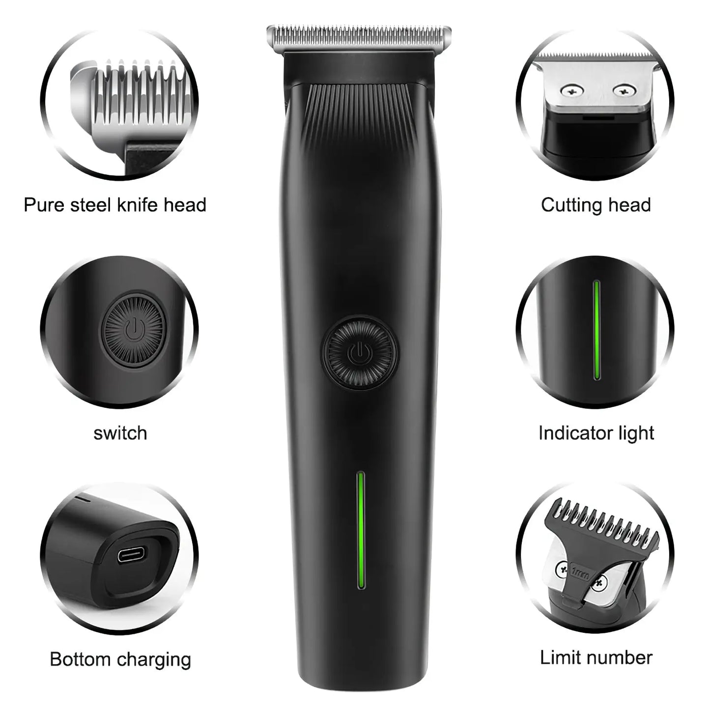 Beard Trimmer 3 in 1 Mens Grooming Kit and Hair Clippers