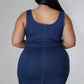 5Besties - Dark Denim Dress - Plus