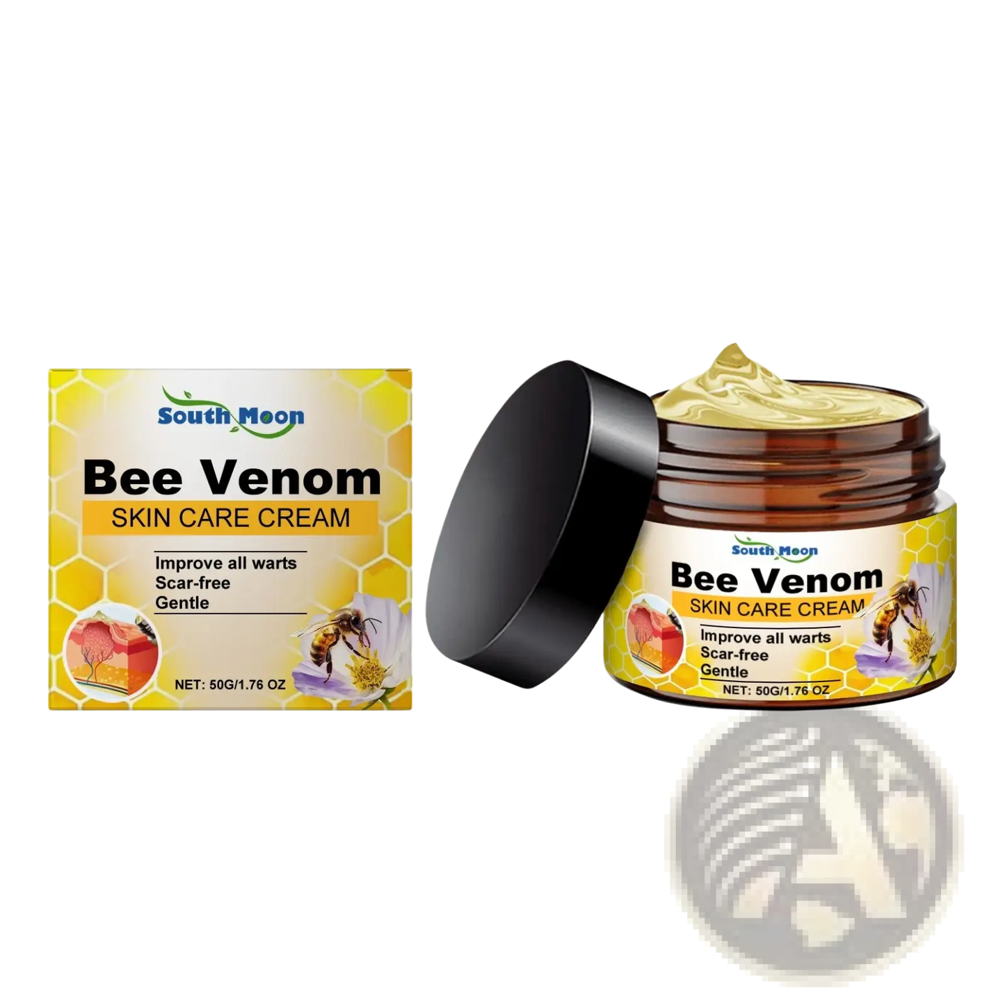 Bee Venom Skin Care Cream with Honey and Tea Tree Oil