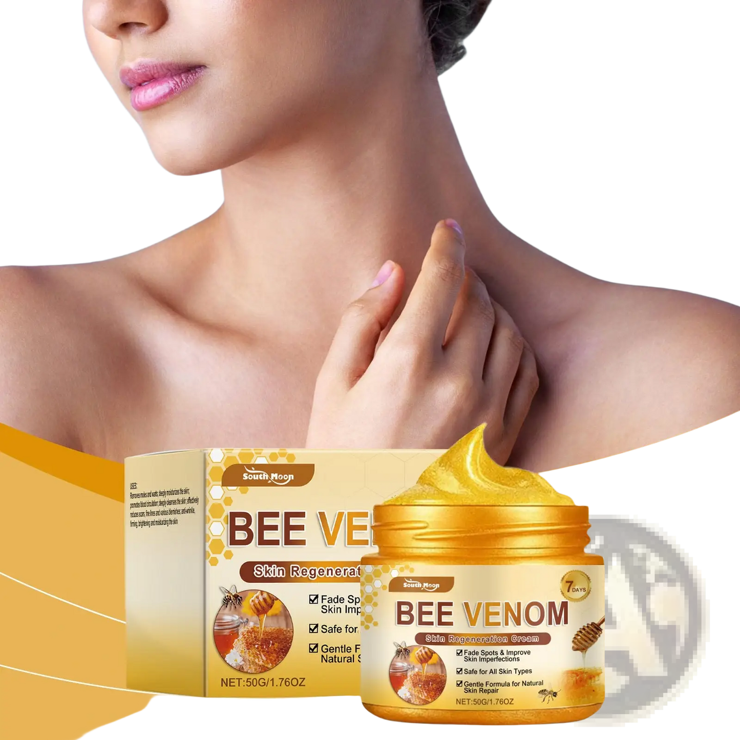 Bee Venom Skin Regeneration Cream for Neck and Face