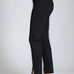 Apny - Pull-on Ponte Pants With Split Hem