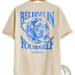 Believe in Yourself Universe Graphic Cotton Men's T-shirt