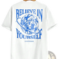 Believe in Yourself Universe Graphic Cotton Men's T-shirt