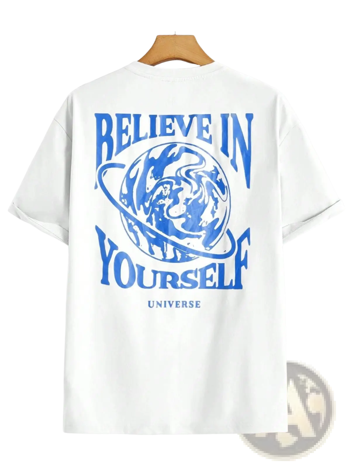 Believe in Yourself Universe Graphic Cotton Men's T-shirt