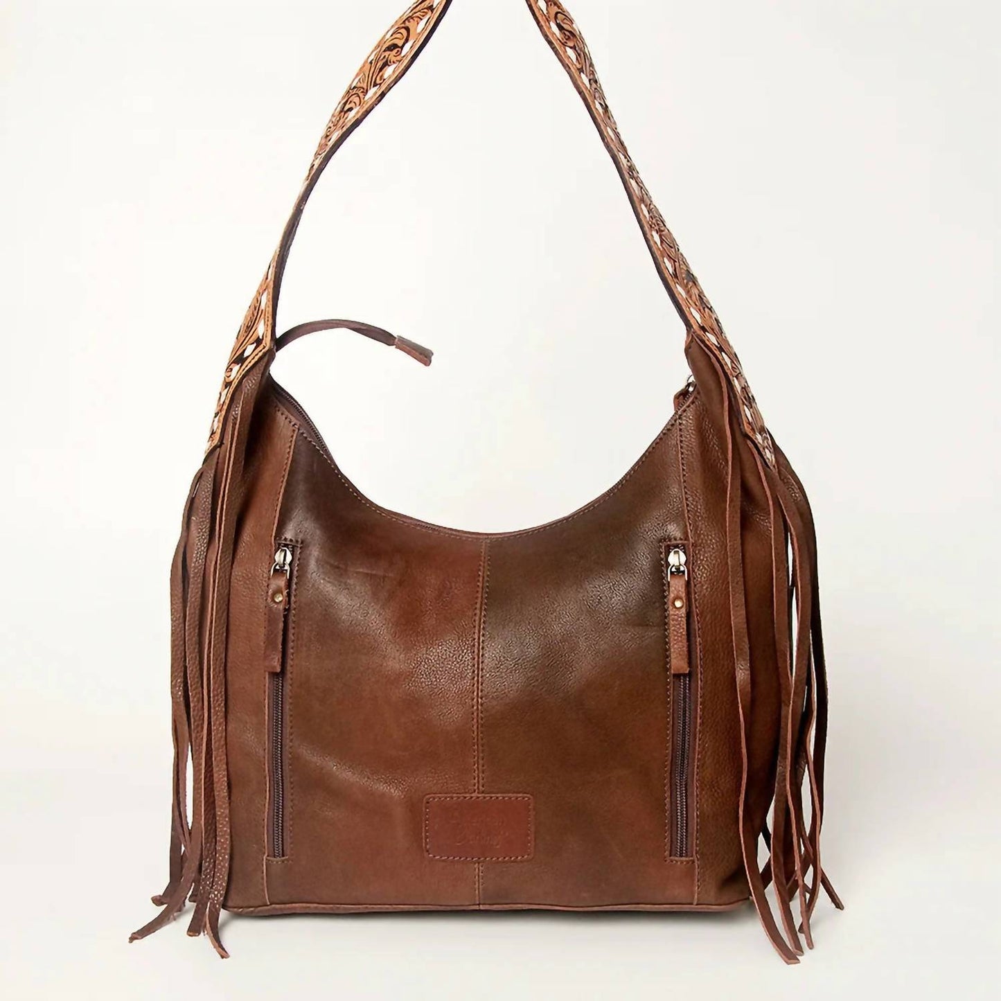 American Darling - Women's Genuine Full Grain Leather Western Hobo Bag