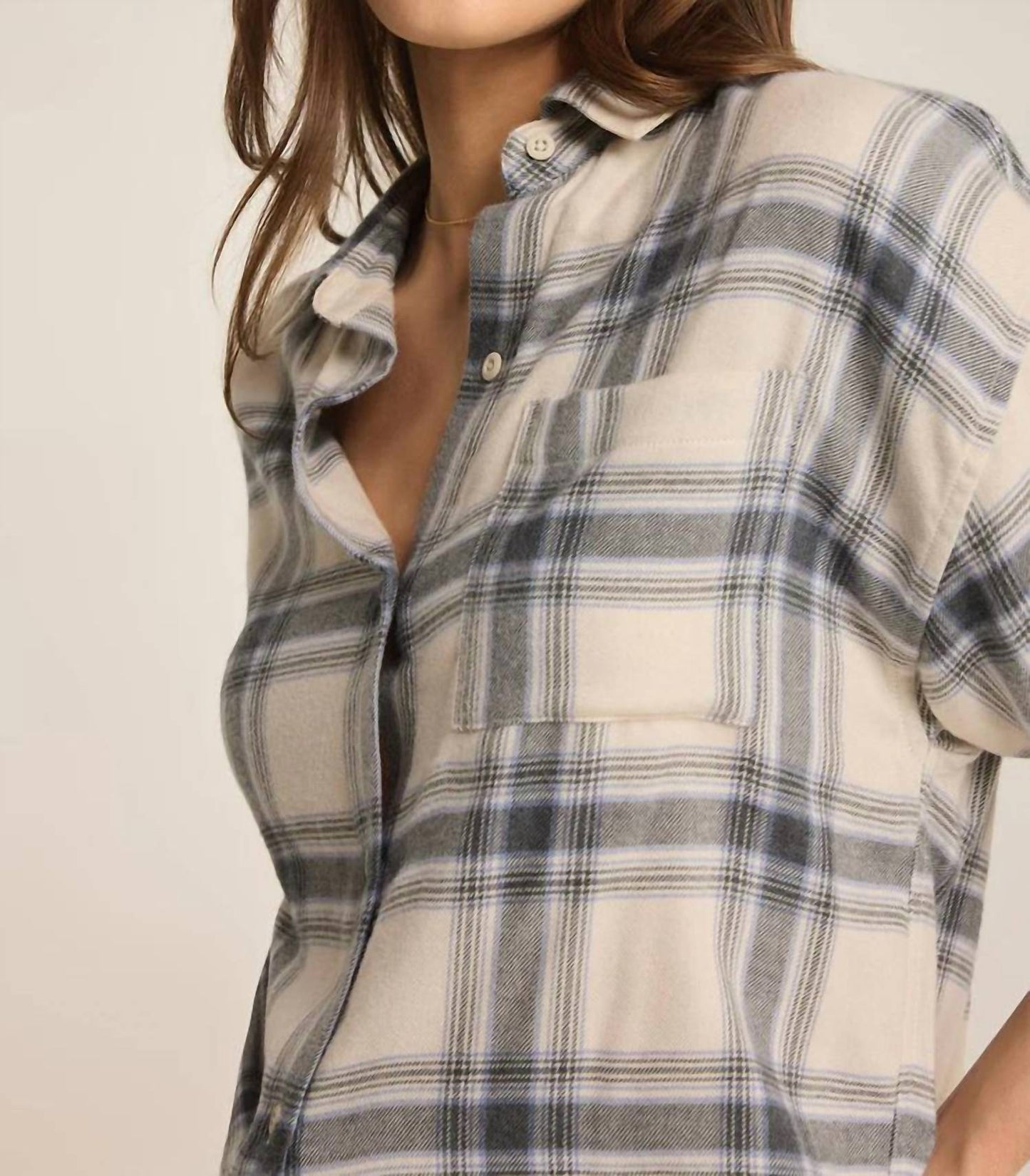 Z Supply - River Plaid Button Up Shirt