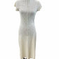 Blank - Women's Cap Sleeve Midi Dress