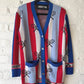 Libertine - 10 S N E 1 Tennis Stripes Cardigan
