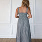 Aureum - Checkmate Corset Maxi Dress