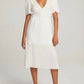 Chaser - Palmer White Midi Dress