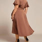 Ever-Pretty - Elegant Satin Midi Dress