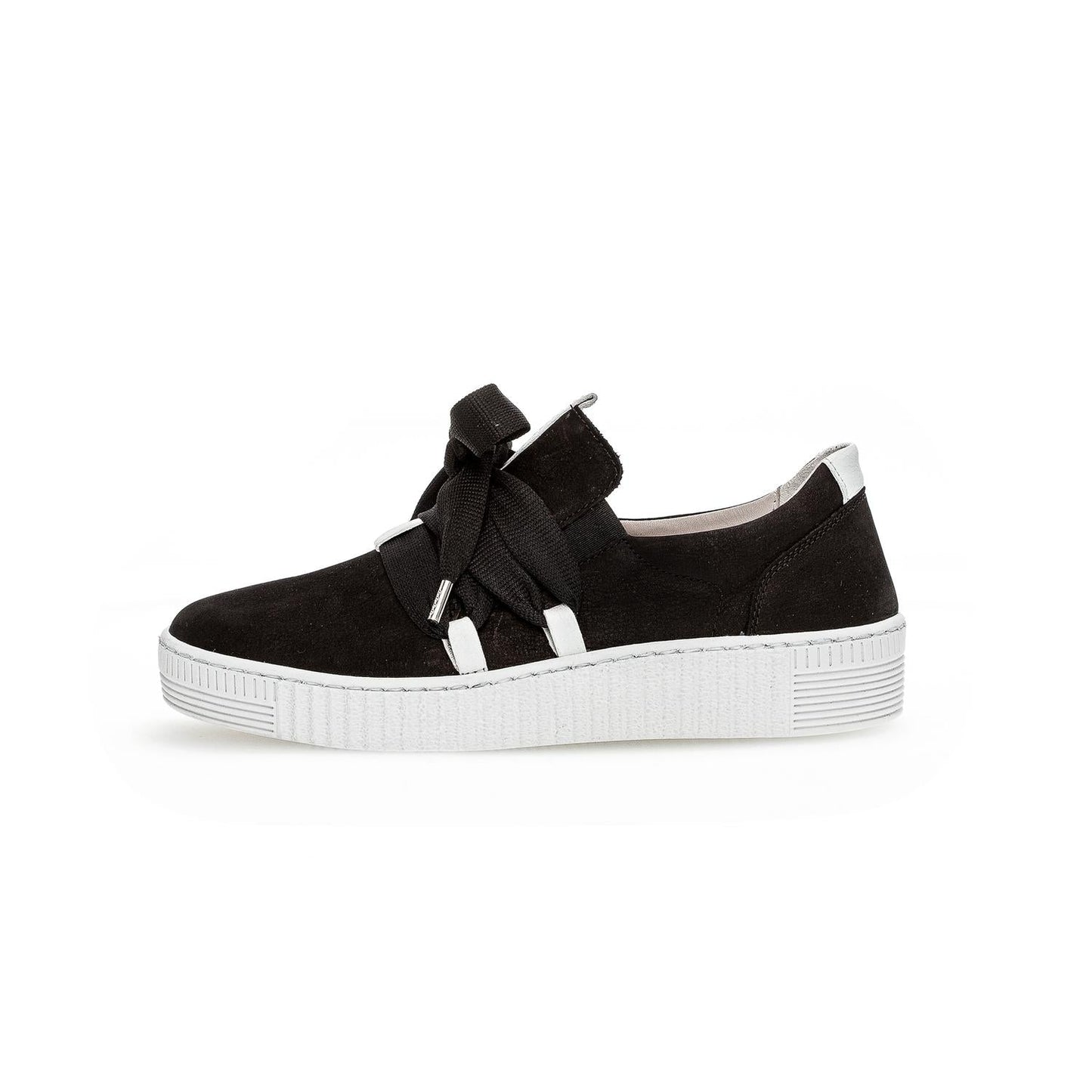 Gabor - Women's Soft Nubuk Ribbon Sneaker