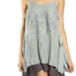 A'Reve - Asymmetrical X Back Dress Mini Dress