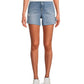 Good American - Mid Rise Carpenter Long Shorts