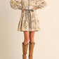 &Merci - Wild West Belted Dress