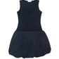 8Apart - Junior Women's Tucker Square Neck Bubble Dress