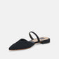 Dolce Vita - Women's Kanika Pointed Toe Strap Slip On Flats Sandals Loafers
