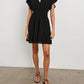 Rails - Kimora Smocked Waist Linen Blend Mini Dress